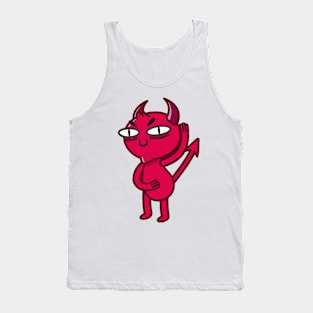 dancing red devil Tank Top